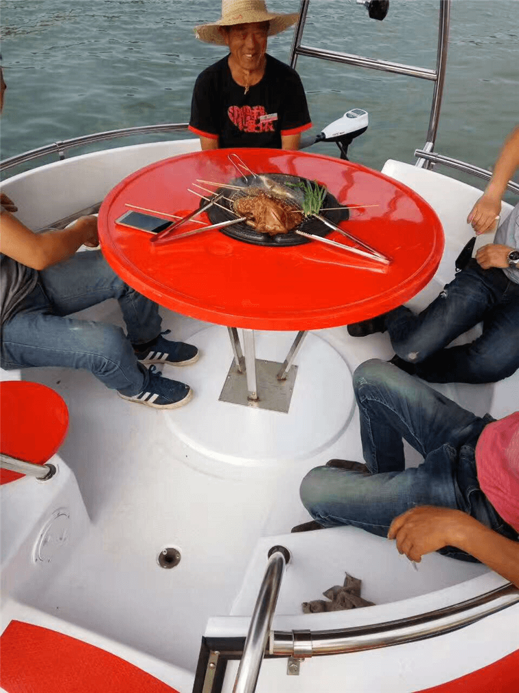 燒烤船，麻將船，BBQ